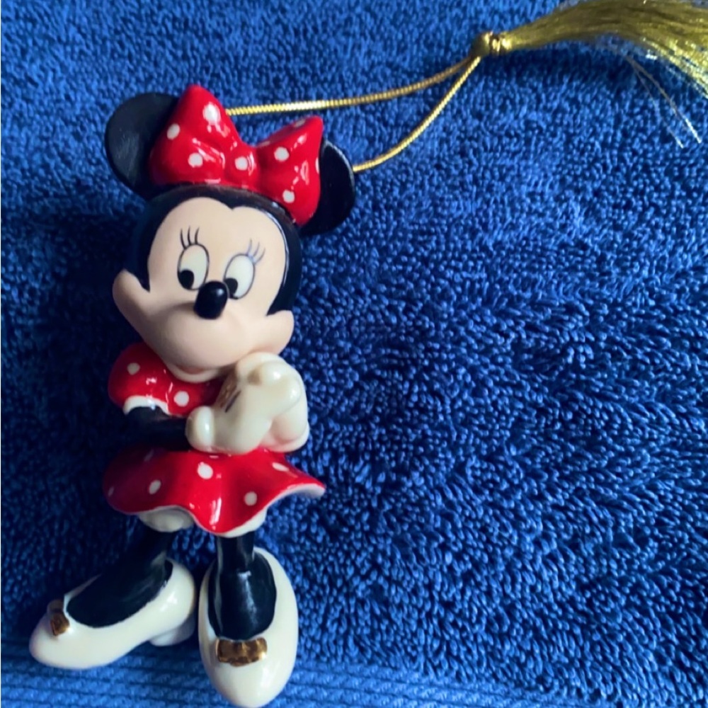 Brand New Lenox- Minnie’s Polka Dot Dress Ornament